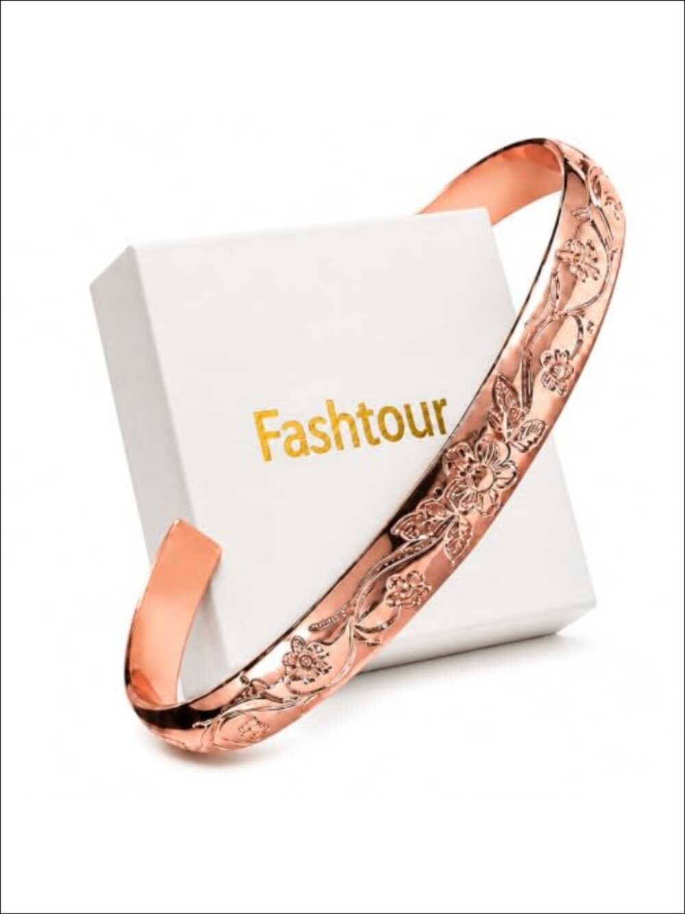 Pure Copper Cuff Bracelet Handmade Adjustable Bangle for Men & Women